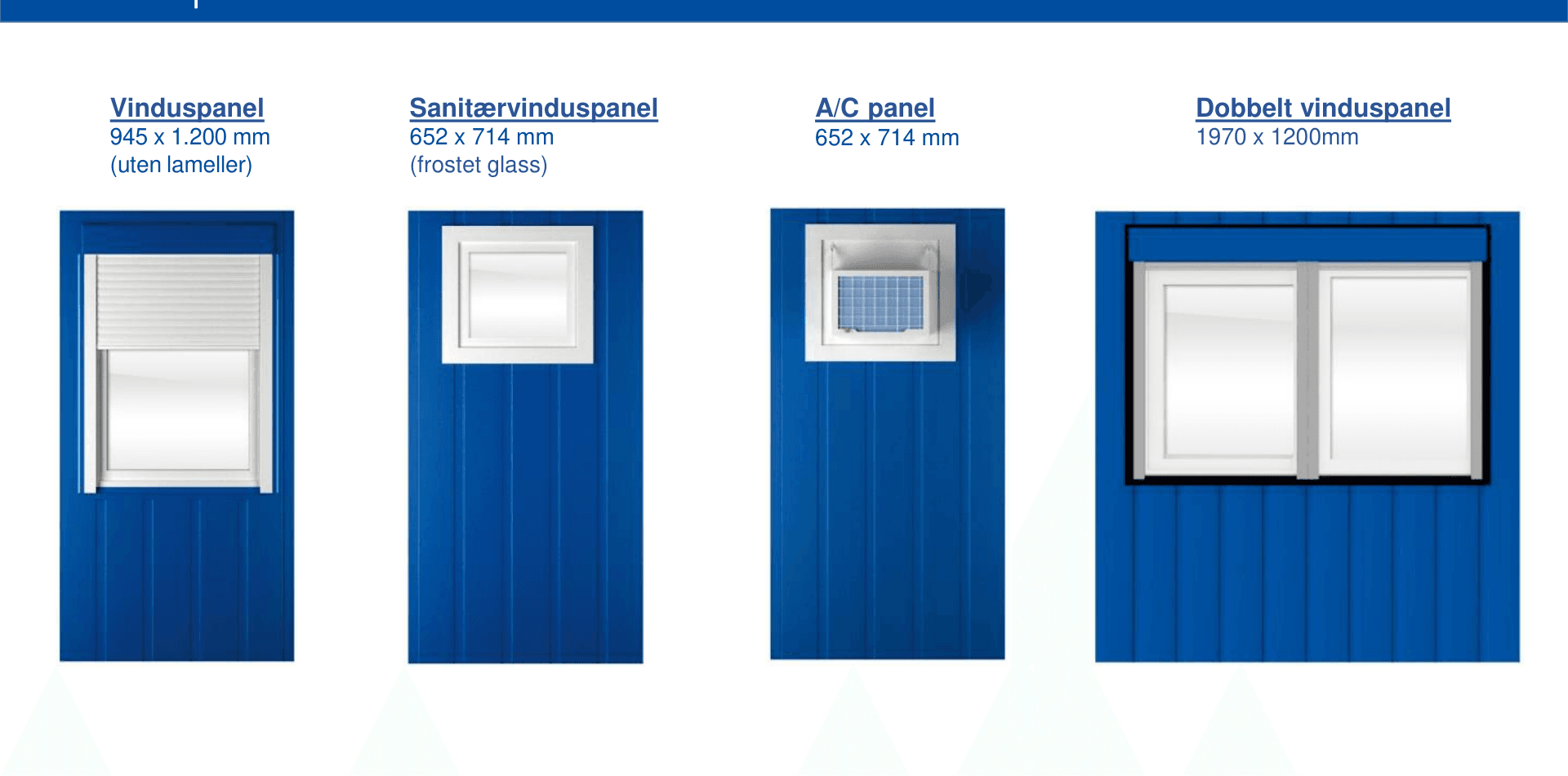 Kontorcontainer — dokumentasjon 3