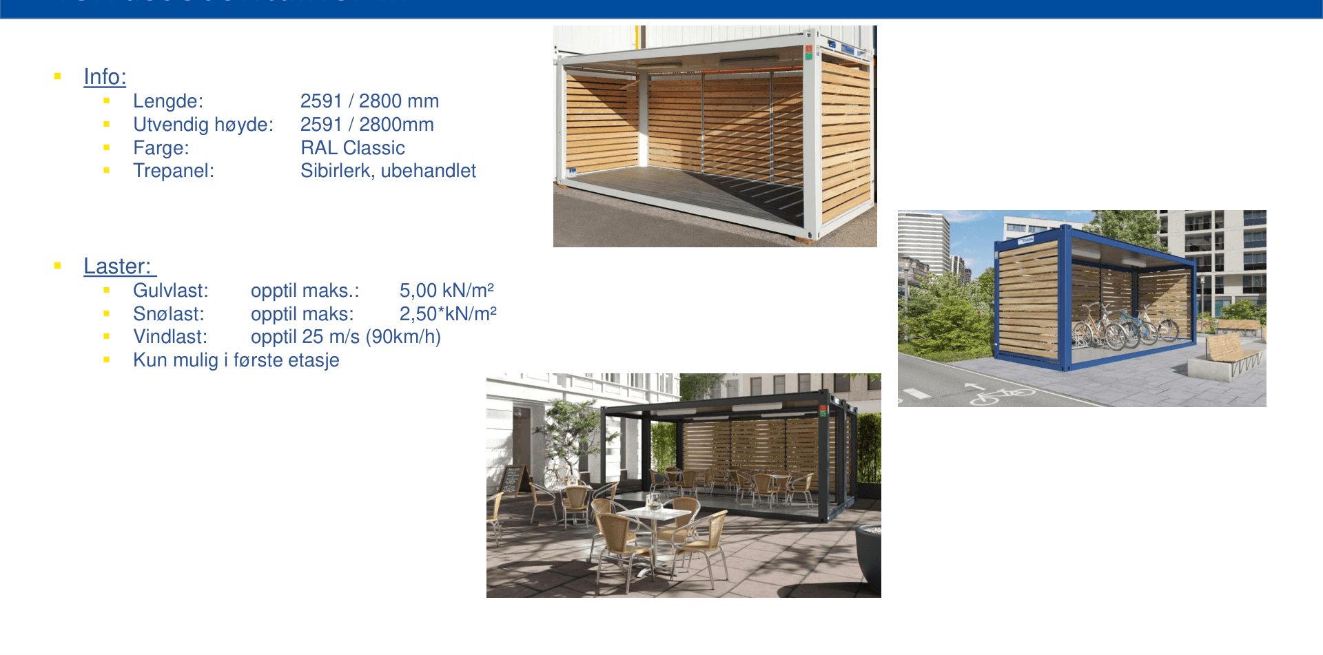 Terrassecontainer III